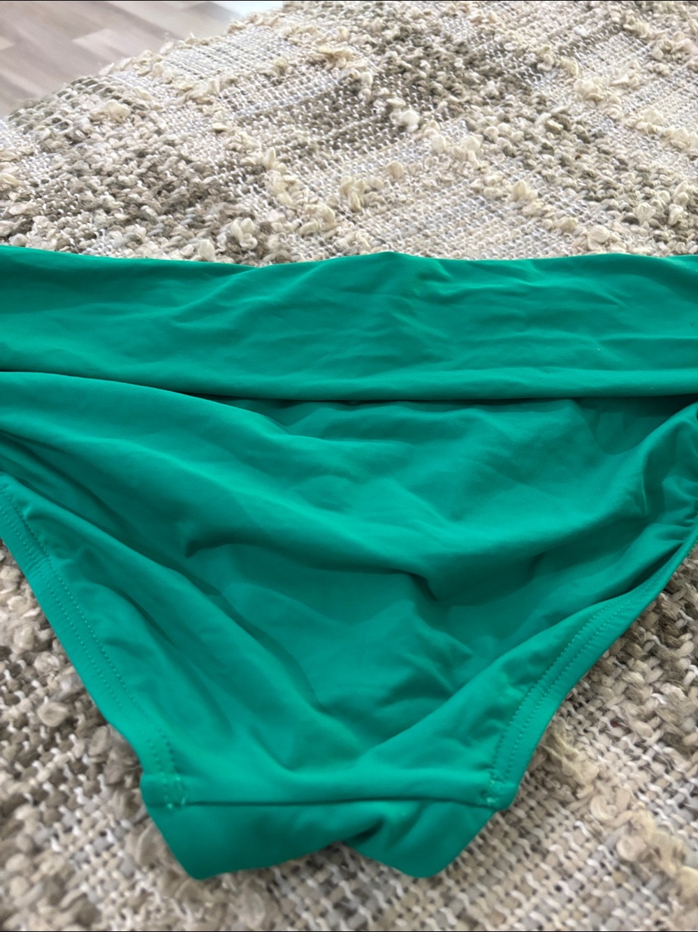 Kenneth Cole Green 2 Piece Ruched  Bikini Set Swimsuit Size M - Picture 10 of 16